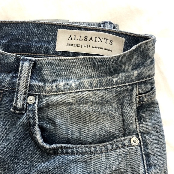 NWT!! AllSaints cropped flare jean size 27 - Picture 2 of 7
